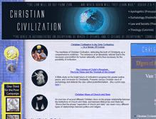 Tablet Screenshot of christianciv.com